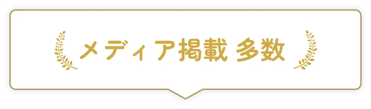 メディア掲載多数