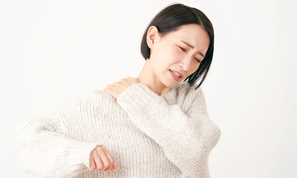 痛みがある女性