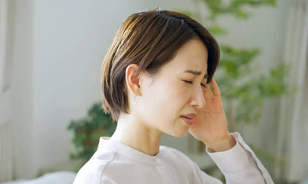 痛みがある女性