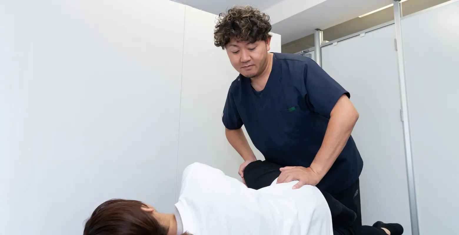 施術中の様子