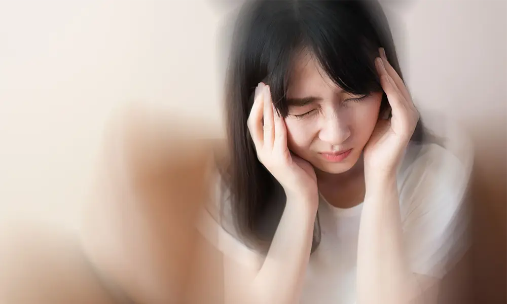 症状がある女性