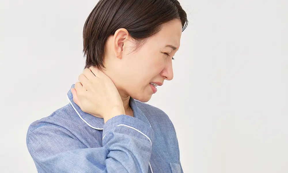 痛みがある女性